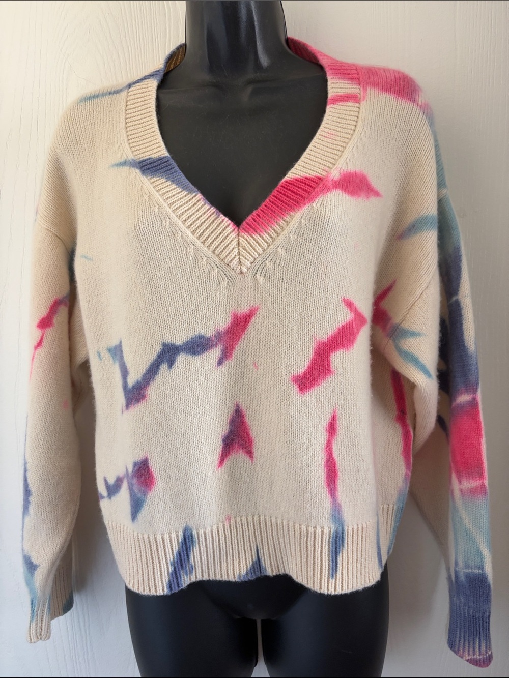 The Elder Statesman Tie-Dye Cashmere Sweater